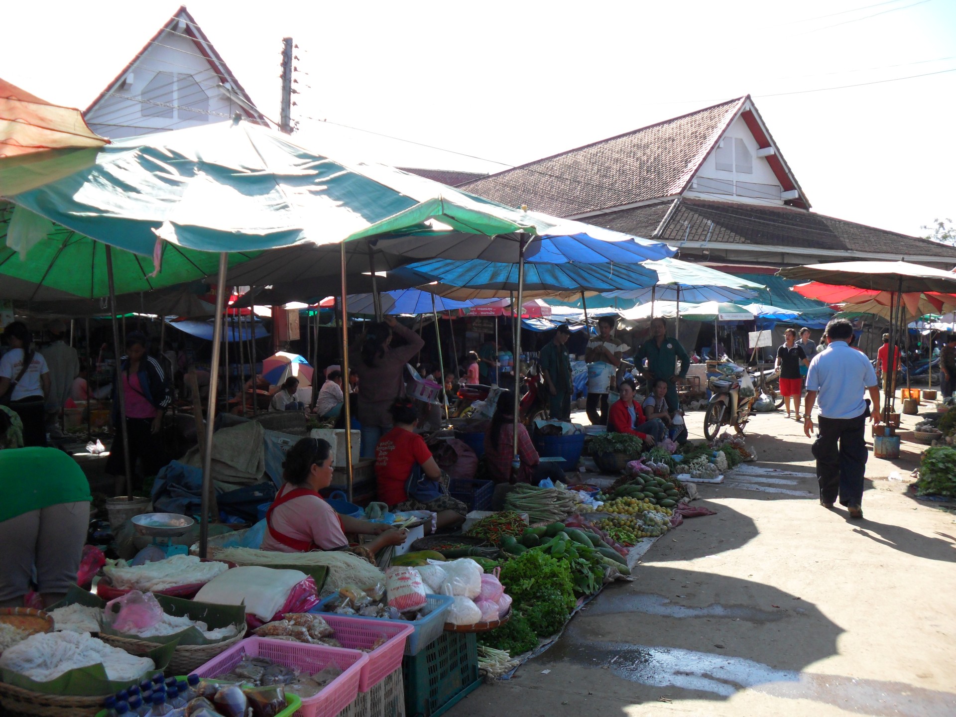 Marché laos